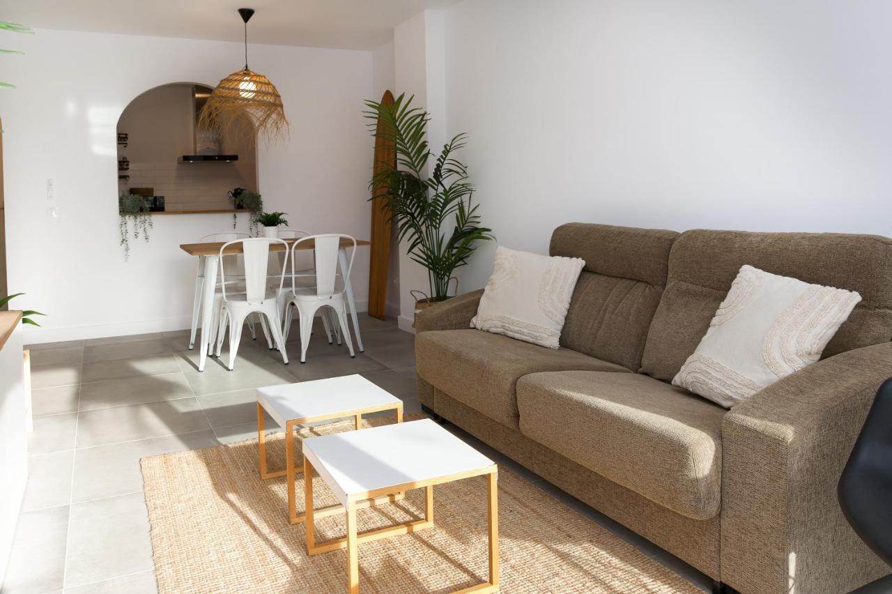 Surf Apartment - Wifi - Parking - Swimming Pool - Patio - Garden ตาริฟา ภายนอก รูปภาพ